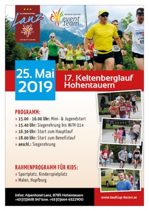 Keltenberglauf Hohentauern am Sa., 25. Mai 2019