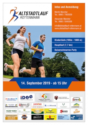 Altstadtlauf Rottenmann am Sa., 14. September 2019